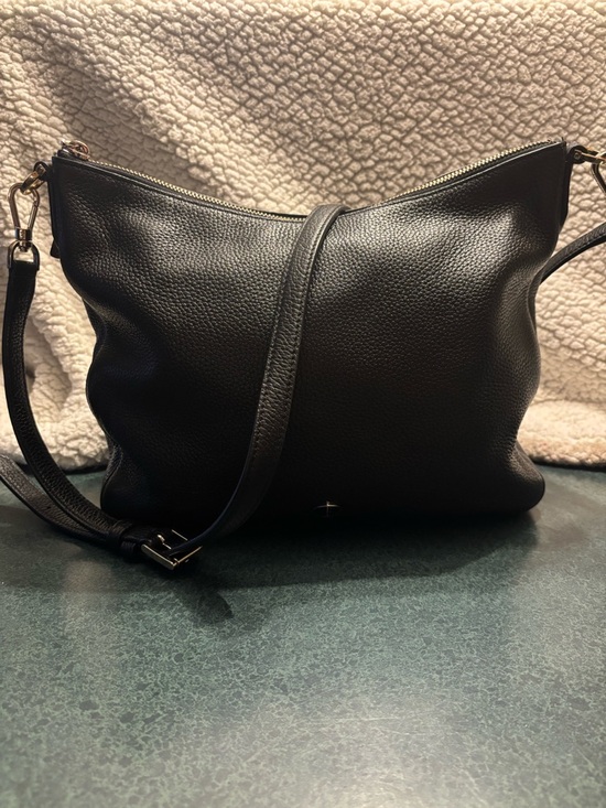 Handbags - kate spade Minimalist Black Pebbled Leather Crossbody Bag